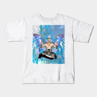 Blue Fairy Kids T-Shirt